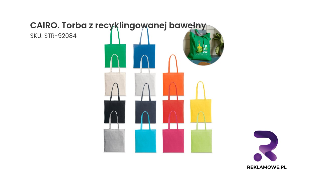 CAIRO - torba z recyklingowanej bawełny