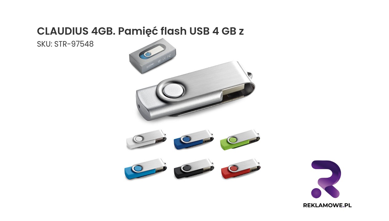 CLAUDIUS 4GB - pamięć flash USB 4 GB
