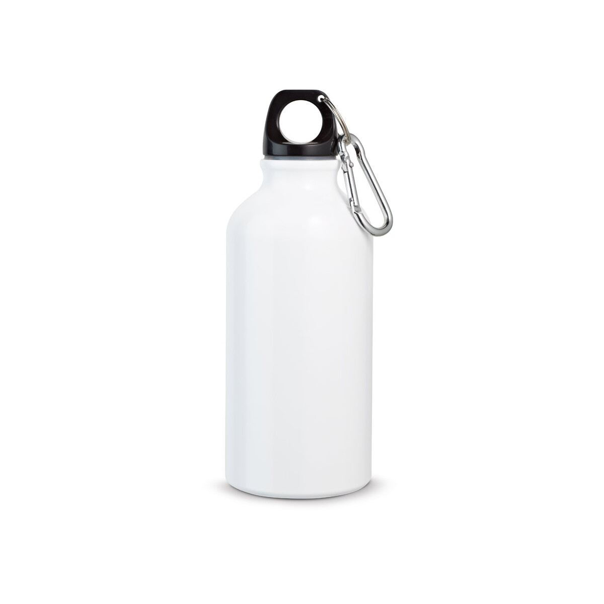 LANDSCAPE S. Aluminiowa butelka sportowa z karabińczykiem 400 ml 94601_set