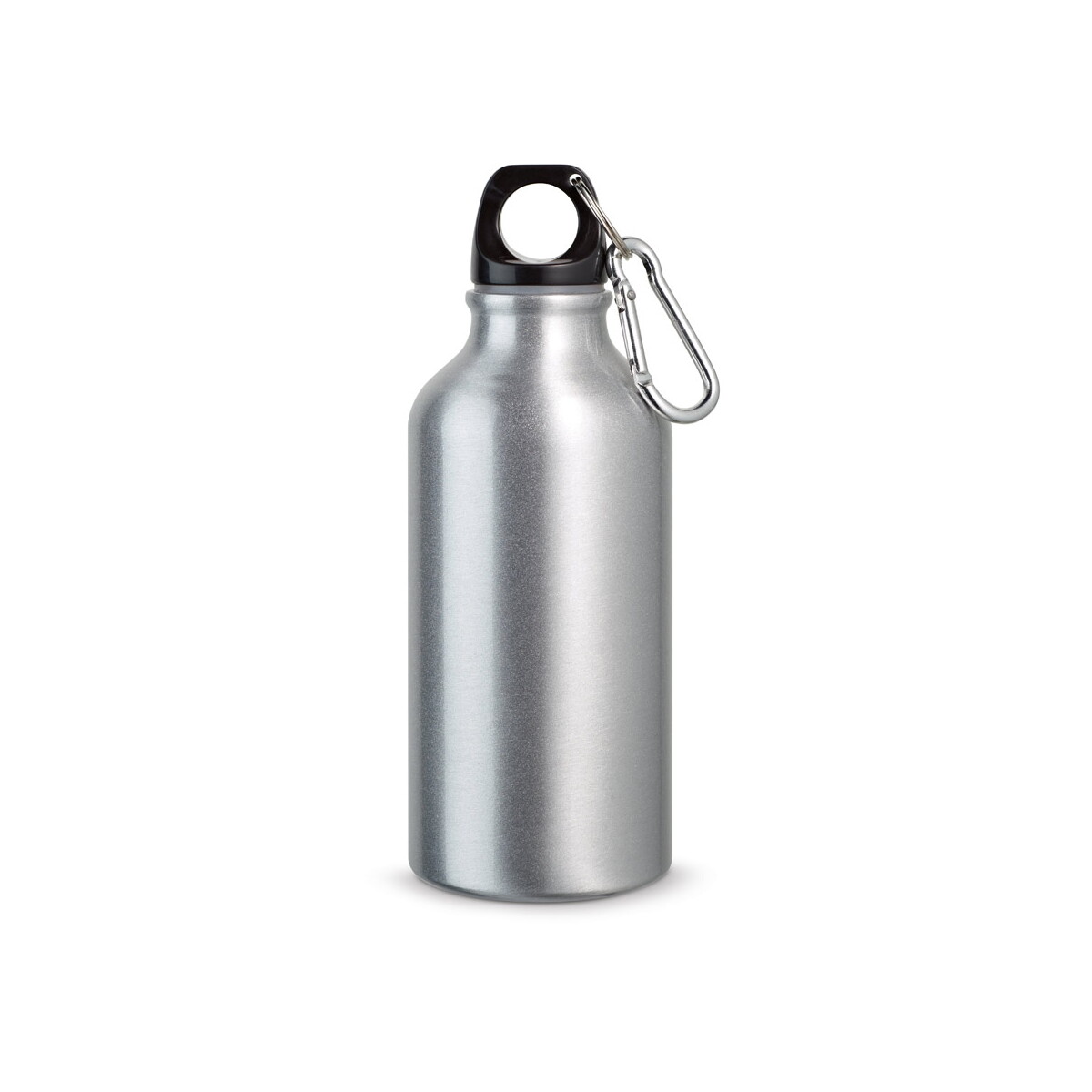 LANDSCAPE S. Aluminiowa butelka sportowa z karabińczykiem 400 ml 94601_set